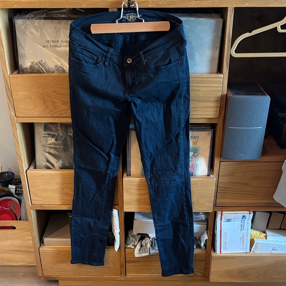 Lucky Brand Women's Skinny Jeans - Dark Blue
